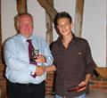 Neil Haigh Most Improved  Young Player of the Year - Kieran Barrett -  Presentation Evening 2009 - 25th September 2009